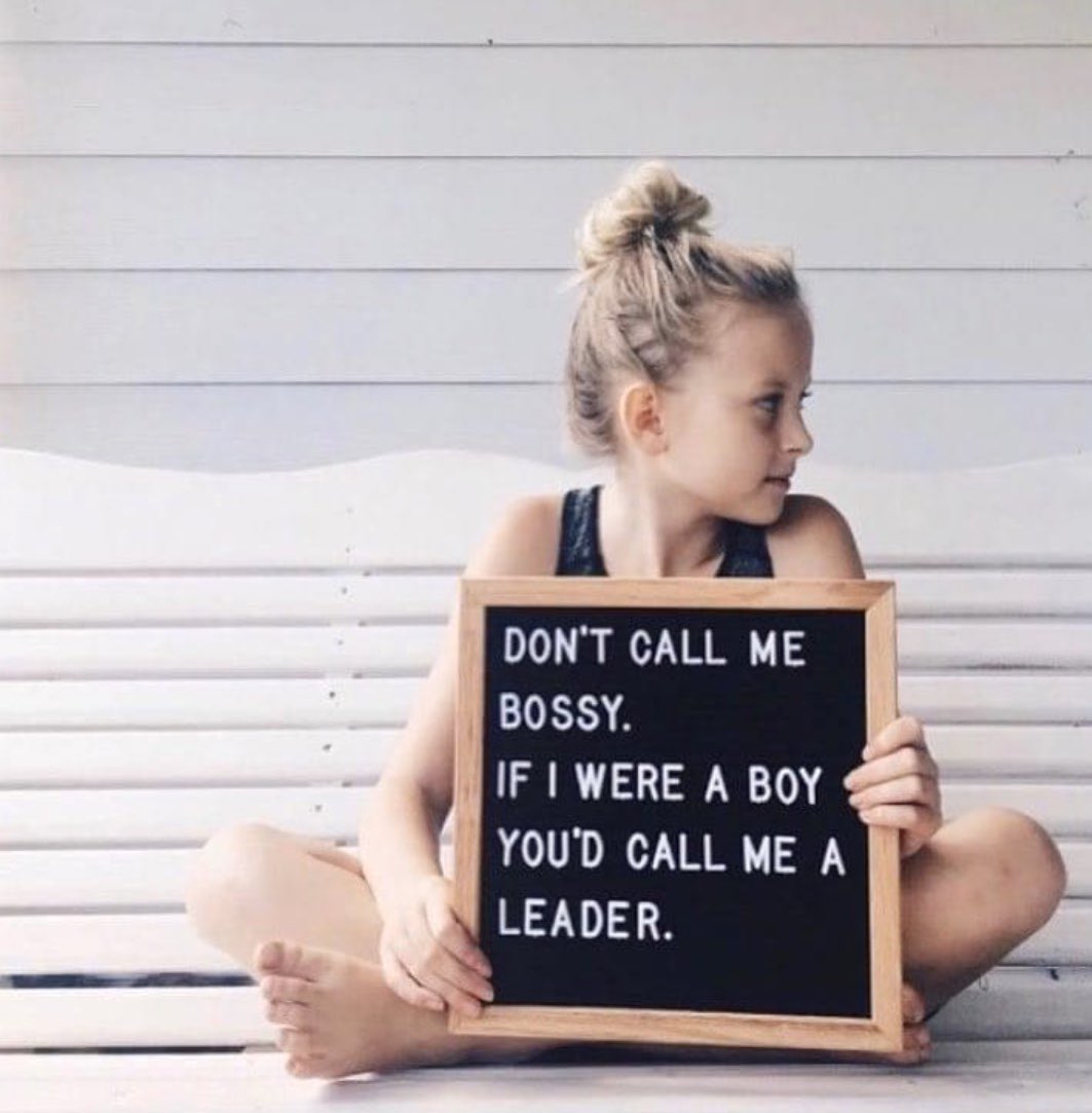 Where they see bossy, I see a leader.  Where they see aggressive, I see assertive.  Where they see difficult, I see someone who is telling the truth.  Don’t ever let anyone tell you that you can’t. You can and you will.