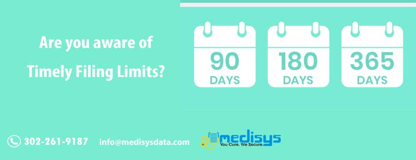 MedisysI's tweet photo. The biggest challenge with timely filing limits is that there is no set standard among healthcare insurance providers. In practice, timely filing limits can range from 3 months to 1 year or more. Contact us to know more: https://t.co/gL4O4Qx7GD #medicalbilling #timelyfiling https://t.co/WA8t7qqMjo