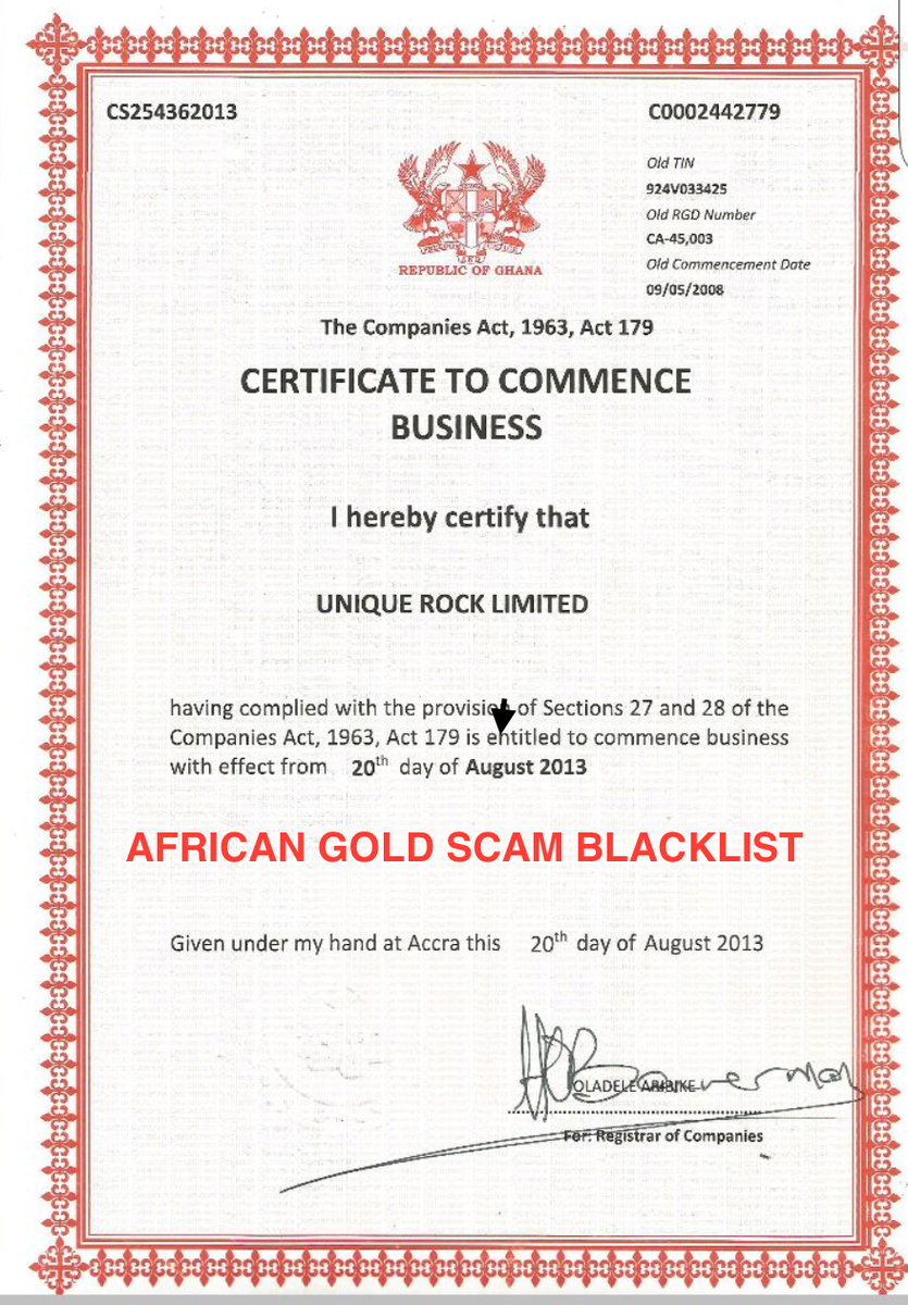 Ghana africa in scams NEWS about