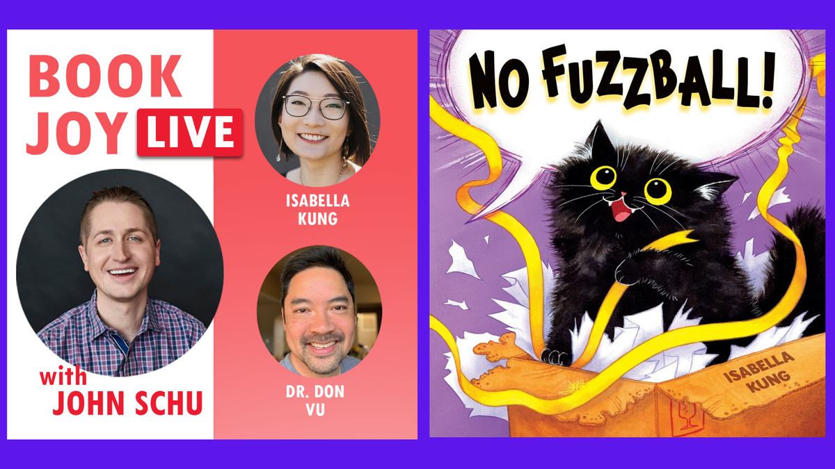 Book Joy Live with <a href="/isaberryk/">Isabella Kung</a> and <a href="/drdonvu/">Don Vu</a> is on Thursday at 3:00 PM EDT! mrschureads.blogspot.com/2020/07/book-j…