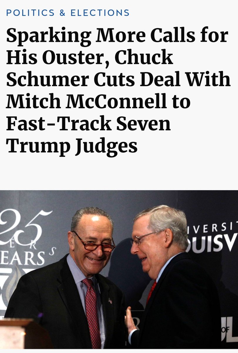 Chuck and Schumer have each other's backs.