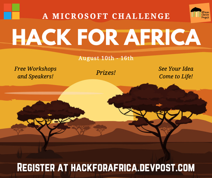 Hack for Africa challenge Microsoft African Library Project 