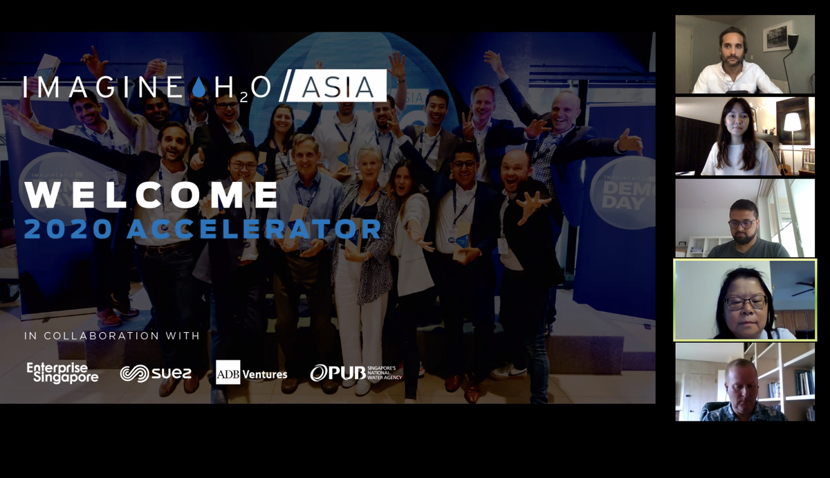 ImagineH2O's tweet photo. Our Imagine H2O Asia 2020 companies came together for the first time earlier today. 
11 #startups, 6 #time-zones, one cohort! 
We're so excited to share their work with you in the future.
#virtual #innovation #Singapore #AsiaPacific https://t.co/7Je13duZxF