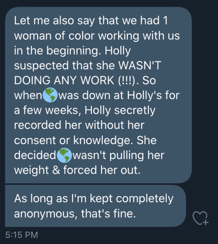 New evidence has been brought to light and I am absolutely, sickeningly disgusted. For someone who claims to be such a strong ally, Holly sure has played a huge role in the oppression of minorities, including people of color and trans people.