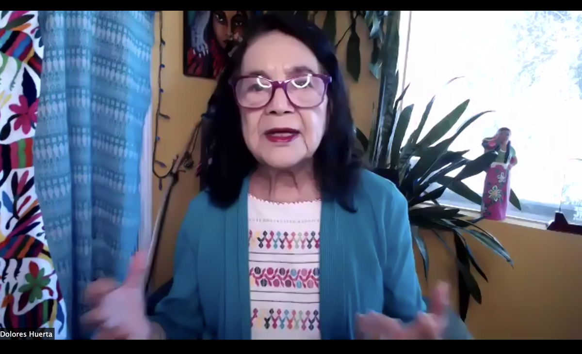 rubenecanedo's tweet photo. "si se puede!" - Dolores Huerta @yesprop16 #yesprop16 https://t.co/cjqe4QgKPK