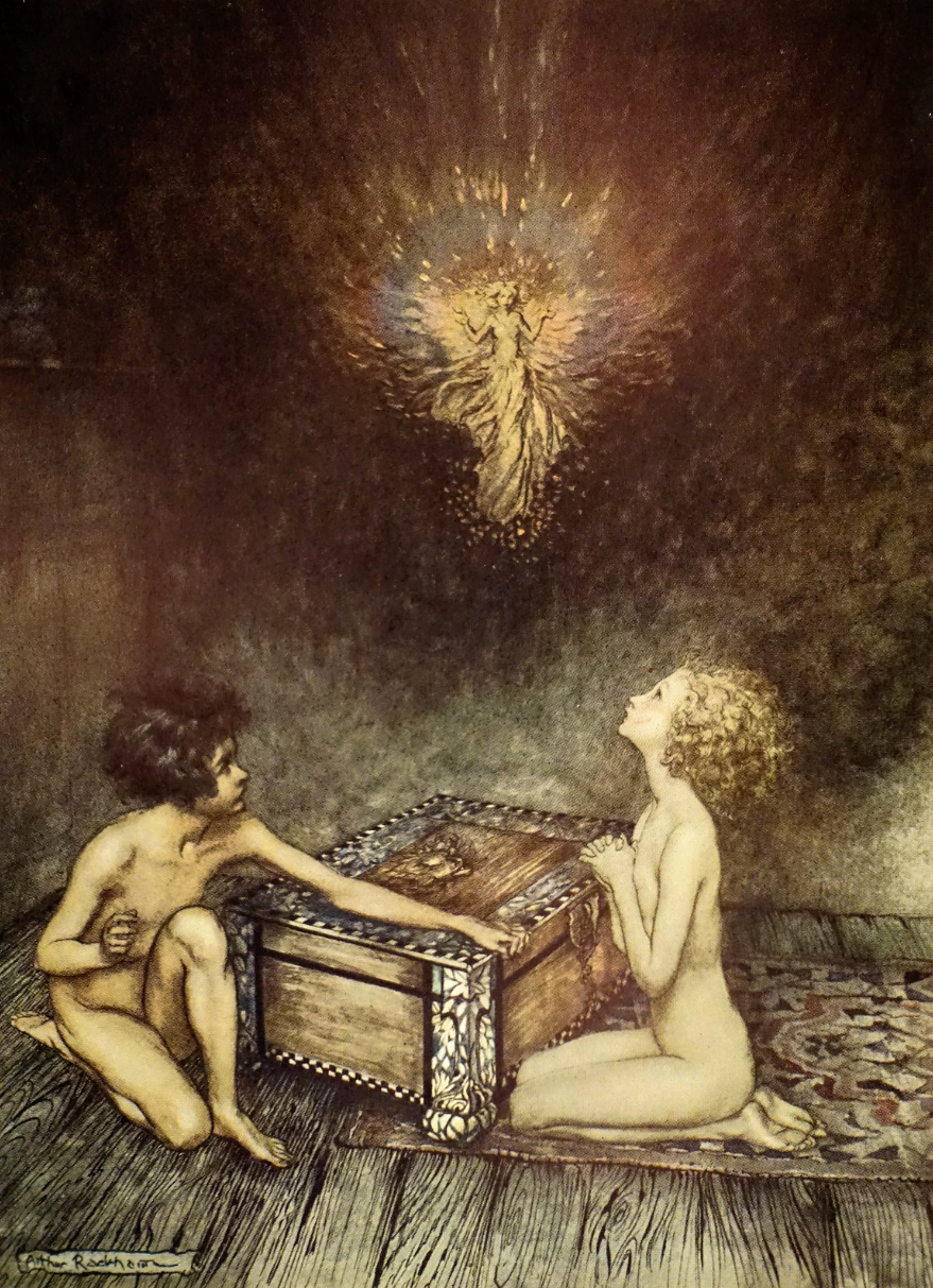 カトウ ニニ A Twitter ギリシア神話 パンドラの箱 ずっと 希望 は閉じ込められたまま 人の世にもたらされることはなかった という話だと思っていたのですが そうではなく 希望だけは人間の手元に残された という解釈なのですね それはそれで無慈悲な話