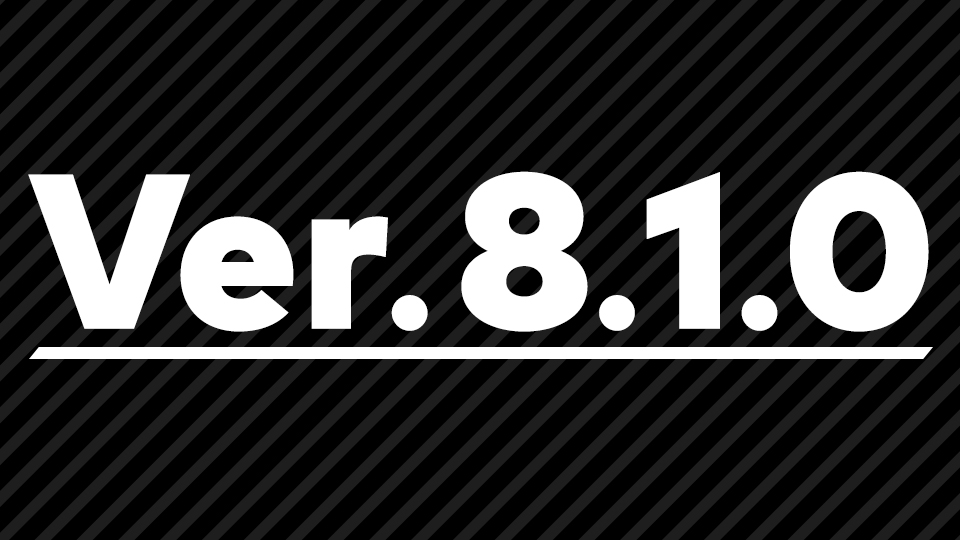 There have also been some adjustments to the online mode in Ver. 8.1.0. Check out the link below for more details. http://bit.ly/3k9IqYB 