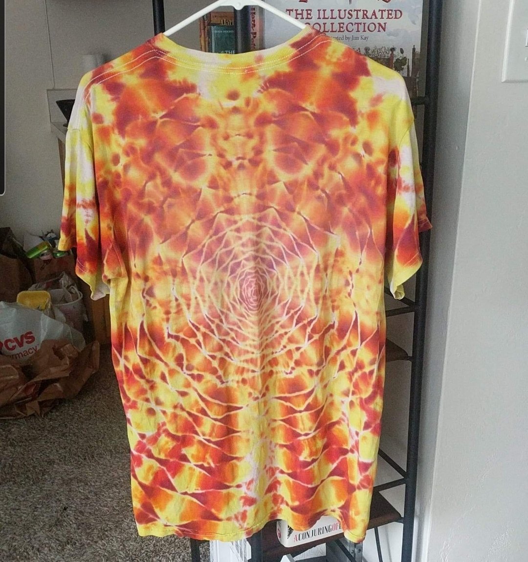 So I gave a buddy my absolute favorite <a href="/INSVRGENCE/">INSVRGENCE</a> shirt to dye..🔥
