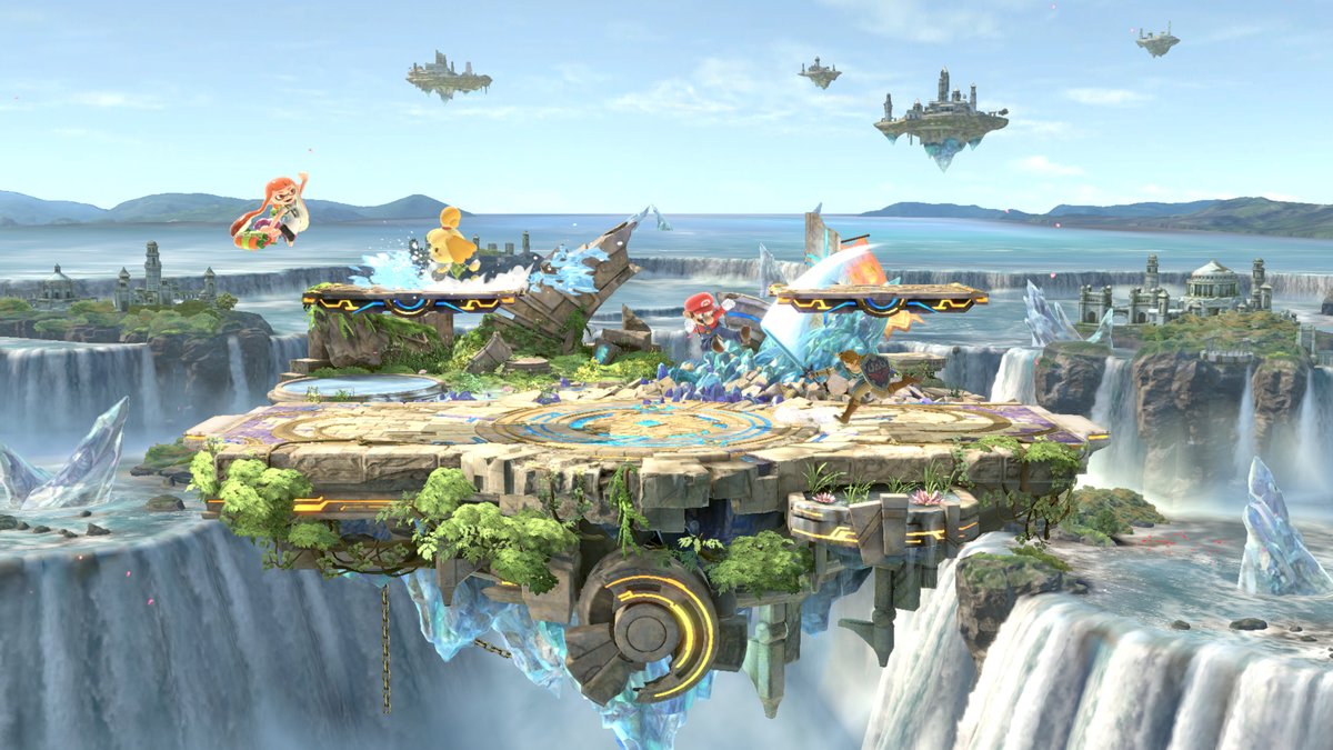 A Super  #SmashBrosUltimate update, Ver. 8.1.0, is available now! This update includes a new stage, Small Battlefield. Plus, you’ll now be able to select from all music tracks when playing on Final Destination and Battlefield stages!