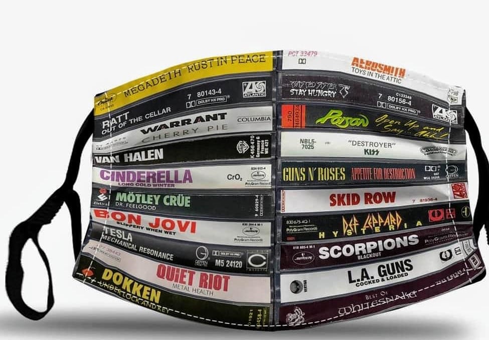 If you must wear a mask, wear this one! Decade of Decadence - Budweiser’s Premiere 80’s Rock Tribute Band will be at the winery this Saturday night. Grab your lawn chairs and masks and join us. The live music begins at 7 pm. As usual bring food but no outside drinks.