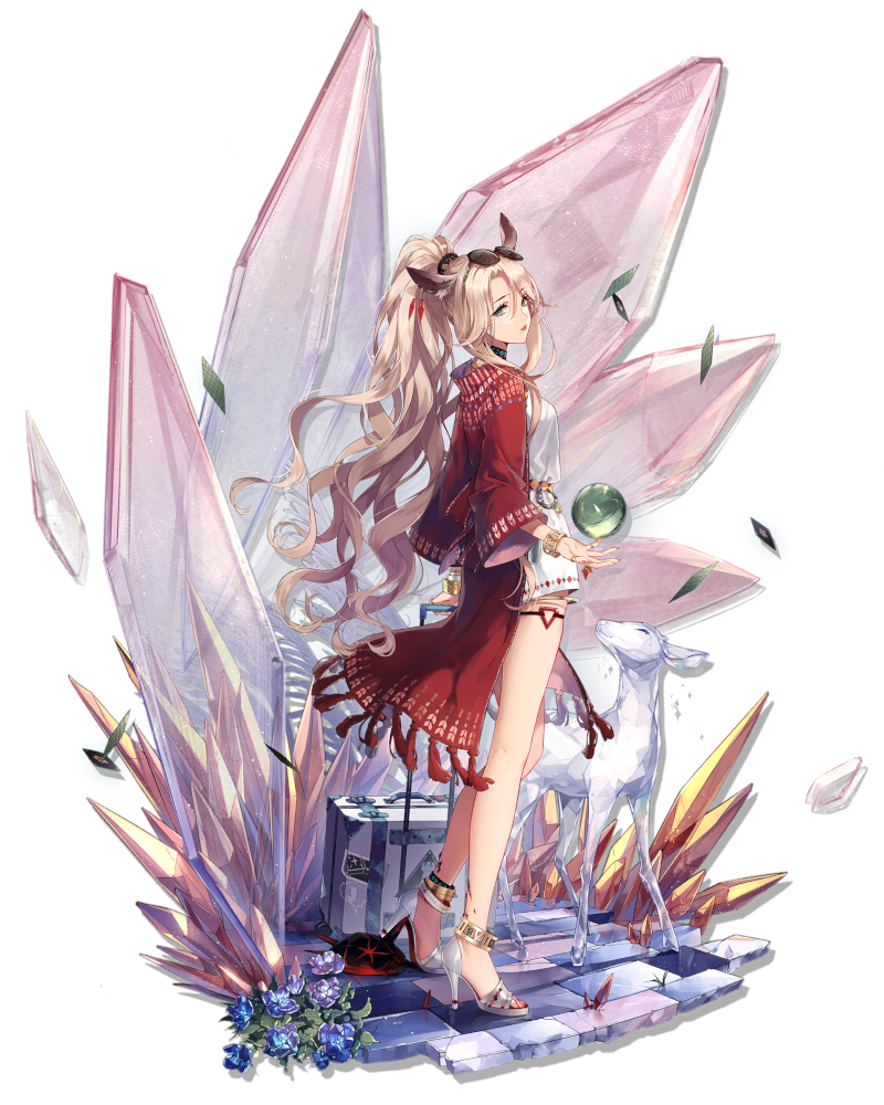 アークナイツ 日本サーバー情報 直近で実装されるであろうスキン 1 ギターノ春節スキン 石割りのイラスト