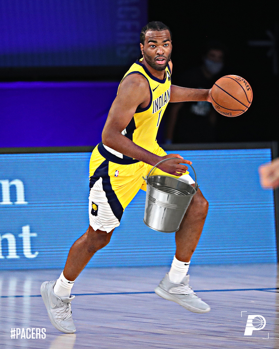 Pacers's tweet photo. just a man gettin' his buckets https://t.co/oDjq4yc9VZ