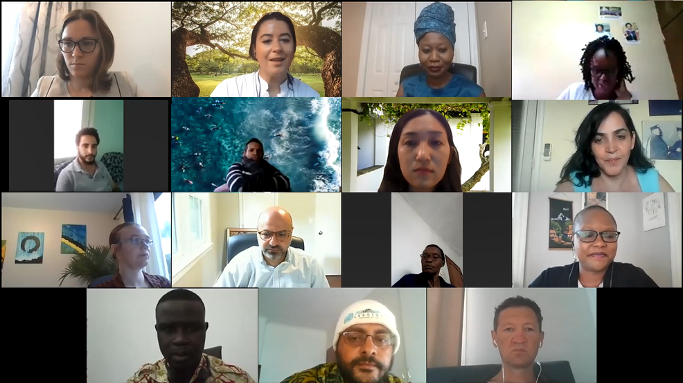 DrRoselynAkombe's tweet photo. Insightful discussion today with Peace &amp; Development Advisors and Civil Society-UN Prevention Platform underlining the role of #CSOs in response to the #COVID-19 pandemic and the importance @UN and #CSOs partnerships @QuakerUNOffice, @GPPAC, @WANEP_Regional https://t.co/HhK9JCYPvf