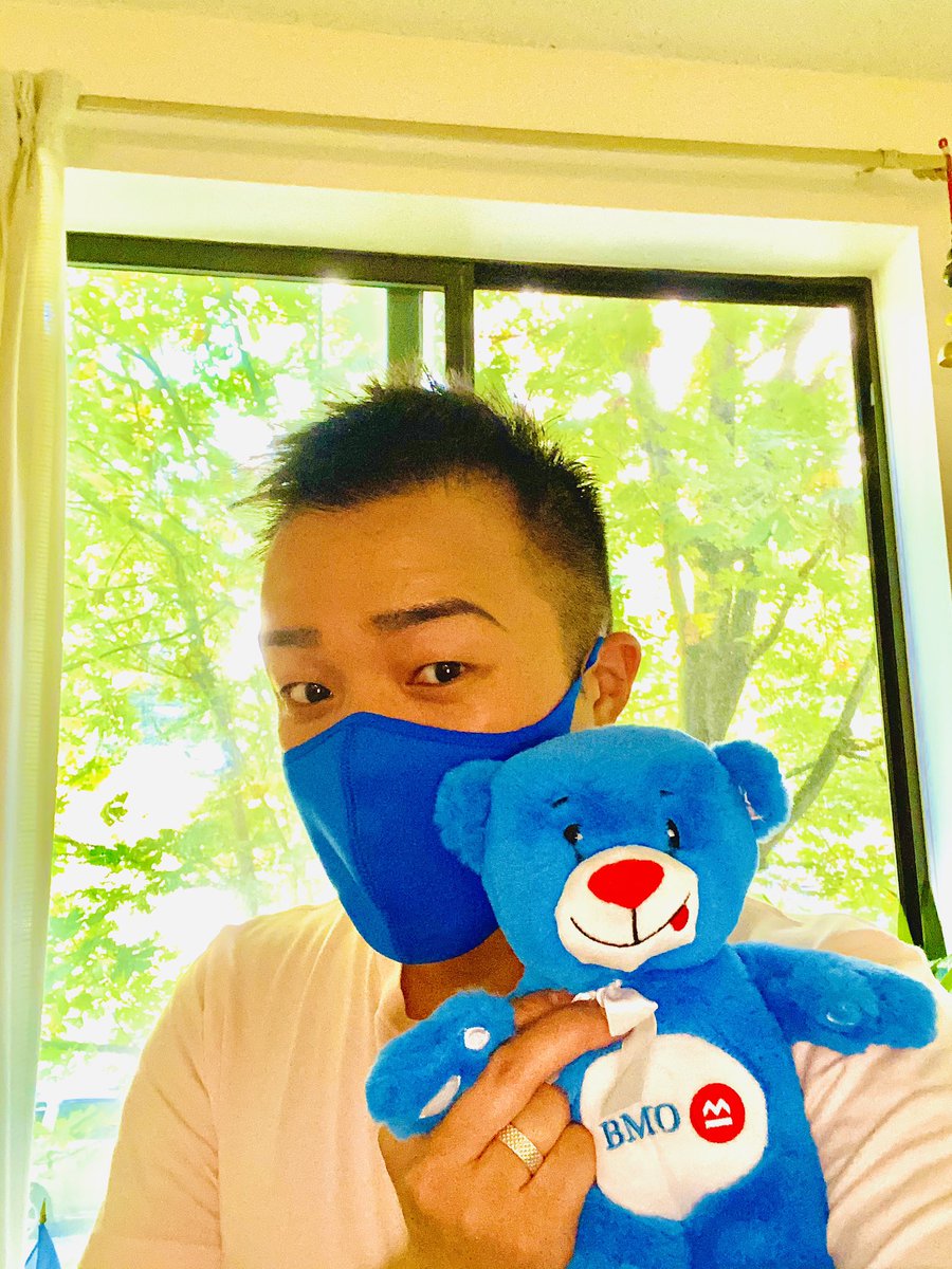 Thanks to <a href="/Steph_Partridge/">Steph Partridge</a>’s invite, I did my #MaskSelfie even not at work😉 Can you find any masks closer to the #BMOBlue I’m wearing? Let’s protect each other and we’re in this together! New challenge to <a href="/kitamura_james/">James Kitamura</a> <a href="/robparrott2801/">Rob</a> <a href="/KuengAaron/">Aaron Kueng</a> <a href="/Andrewlee2017/">Andrew</a> <a href="/bmobonner/">Michael Bonner</a> 🥰