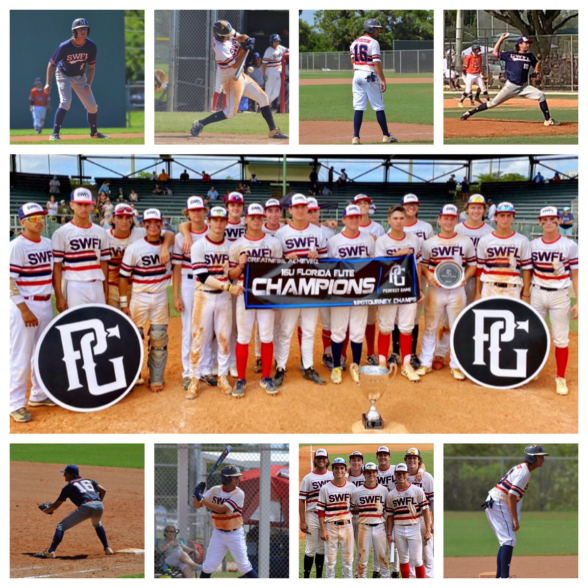jjmiller16's tweet photo. @miller18jake and his SWFL teammates finished the season strong! Kind of a crazy summer- very proud of Jake’s passion for the game! #swflbaseball #mckeelbaseball #perfectgame https://t.co/crAEpJNMUz