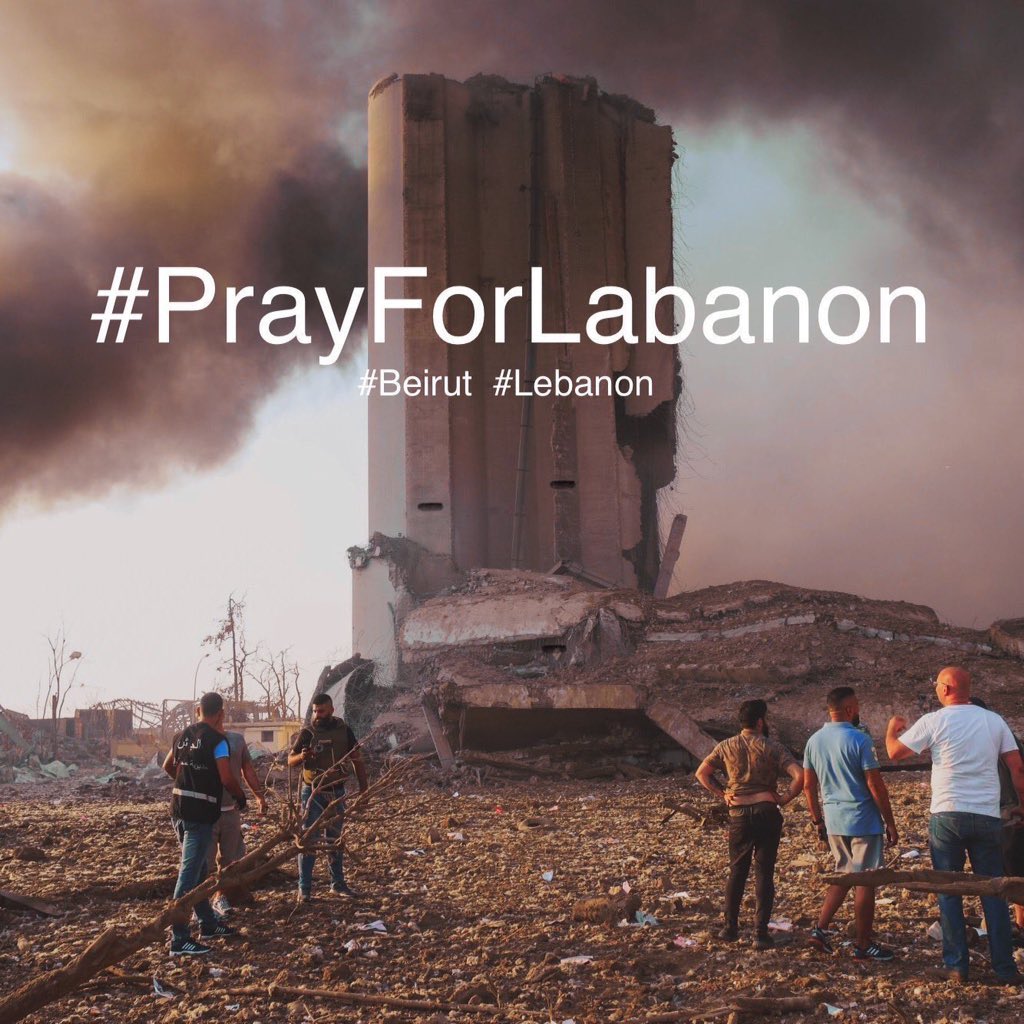 [ ]

Sending prayers of love and healing to everyone in Lebanon. 
Our deep condolences to all people affected due to the explosion that happened in Beirut. 🙏🏻
 
#PrayForLebanon #PrayForBeirut