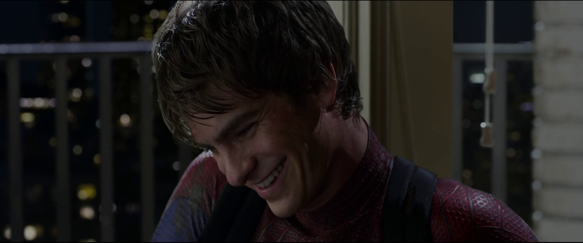 Precious, and also very Peter Parker.