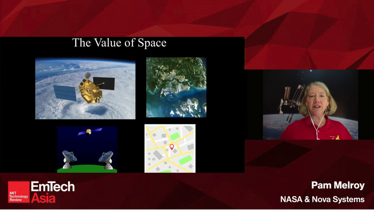 Former <a href="/NASA/">NASA</a> space shuttle commander, <a href="/astro_pam/">Pamela Melroy</a>
is on now. "There's a reason for big space projects and major R&amp;D investments because space is complicated and difficult."