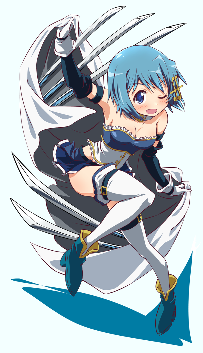 まどマギ 可愛い女の子だと思った 残念 いっぱい剣を出してぶんぶん投げる カッコイイカワ すたじおいのpのイラスト まどマギ 可愛い女の子だと思った 残念 いっぱい剣を出してぶんぶん投げる カッコイイカワ すたじおいのpのイラスト
