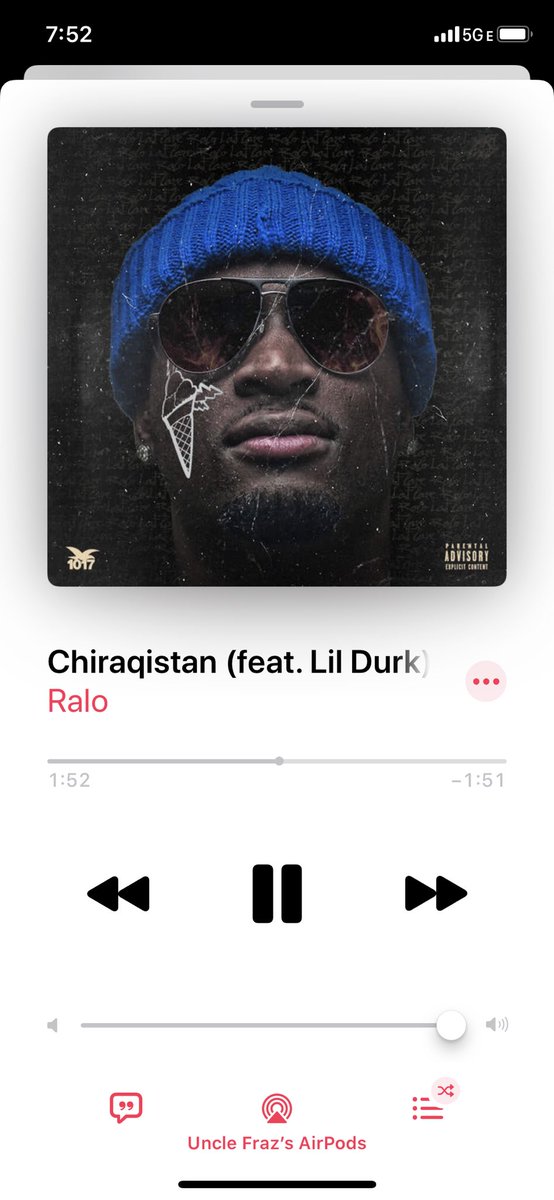 UncleFraz's tweet image. bum calf like @ajwilliams23 in ‘09 . 

Song of the Day:
Chiraqistan (feat. @lildurk) - @ralofamgoon 

🏃‍♂️ | #MissionTWO ➕➕