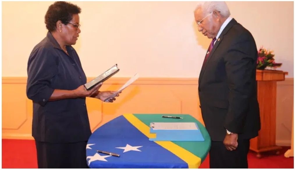 UNDP_Solomons's tweet photo. Congratulations Jane Waetara on your appointment as Chief Electoral Officer of the 🇸🇧 Electoral Office. Warmest greetings from your former work colleagues at @undpsolomon. All the best. https://t.co/DVlqqfwR2B