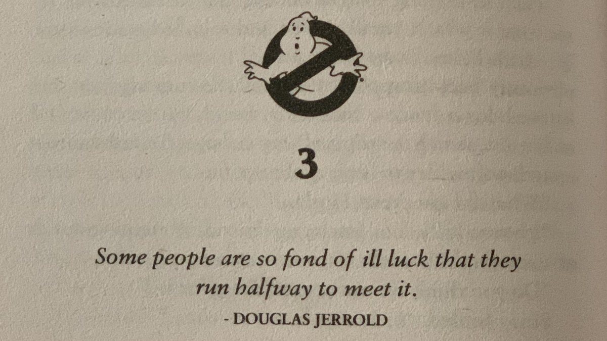 Something that’s really working for me are the quotes at the beginning of each chapter. This one I believe 100%.  #Ghostbusters  #NovelizationRevelations