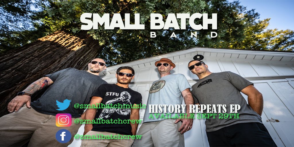 smallbatchmusic's tweet image. @smallbatchmusic Sept 29th available everywhere debut ep! History Repeats