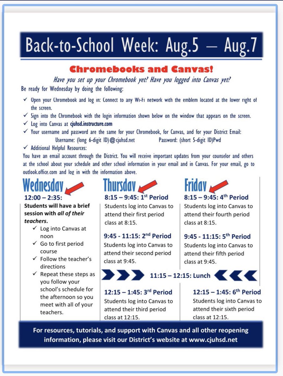 ChaffeyHSTigers's tweet image. Tigers, tomorrow’s the BIG day! Make sure you’ve registered for Canvas so you can check in with your teachers!!💻🐅💻