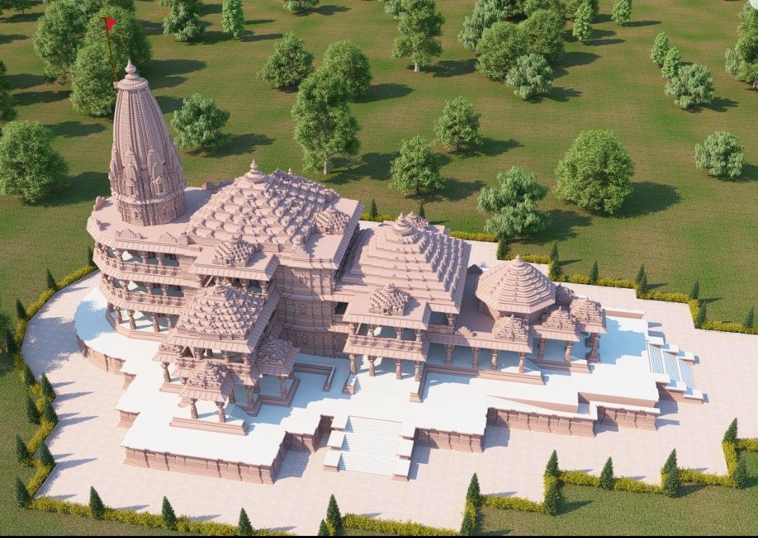DrRPNishank's tweet photo. सैकड़ों वर्षों के इंतजार के बाद हम सबके प्रभु श्री राम जी का भव्य मंदिर अयोध्या में ऐसे होगा। आज हम सबके लिए अत्यंत गौरवमयी व ऐतिहासिक दिन है। 

#JaiShriRam https://t.co/EYCqJWNLL4