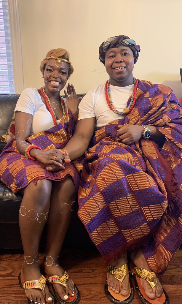 _mutangclan's tweet photo. While I’m here, here are some pictures of my man and I at the pre dowry/predot/engagement party 🇨🇮💕🇨🇩🇨🇦 https://t.co/K9nR8GOifQ