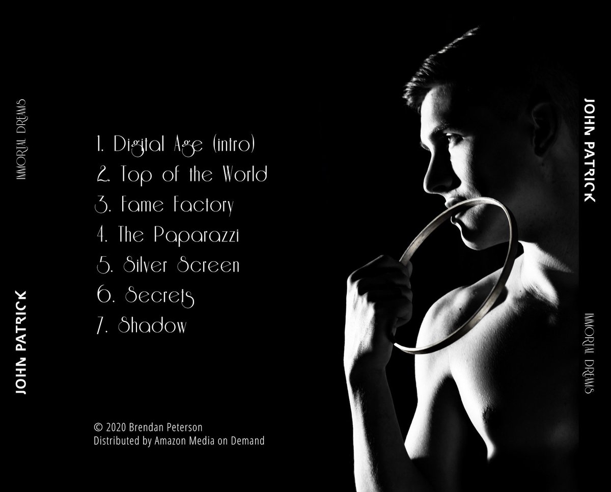 JohnP_Music's tweet photo. The #ImmortalDreams track list. The EP comes out this Friday! https://t.co/CT2WtVOXsb