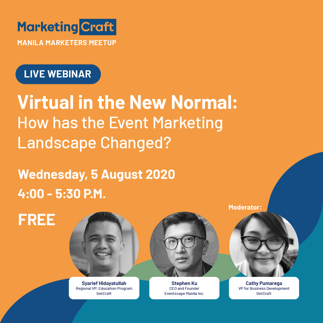 The events industry has been greatly affected by the pandemic but some have been able to successfully pivot into hosting online events. How did they do it? Find out in this FREE event!

Join us tomorrow at 4PM (GMT+8).
Register here: hubs.ly/H0tj5d-0