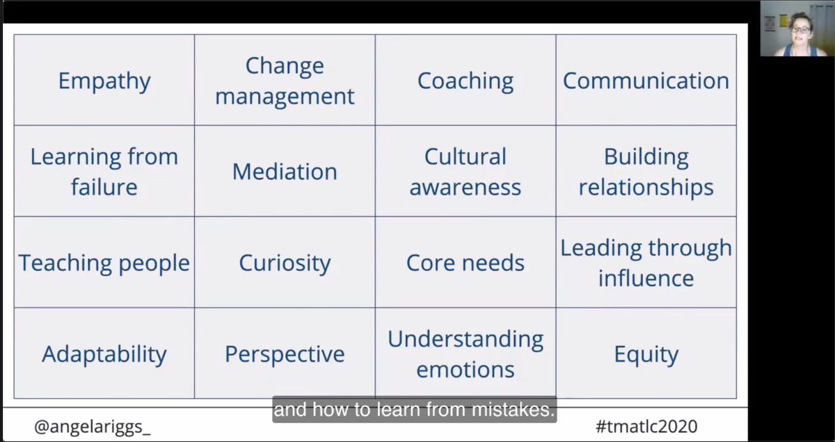 Muthu_sub's tweet photo. Here are the key aspects that drive your #testing #leadership and how #testing and #teaching career are interrelated by @angelariggs_ #tmatlc2020 @TestMastersAcad #QA #leadership https://t.co/Zt2LNJcV1u