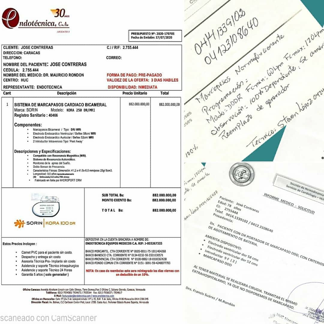 pecofe's tweet photo. Ayúdame a superar esta dificultad y lograr su objetivo. Haz Click en este enlace: https://t.co/ghODguhVcW y ayudemos a mi padre para adquirir un marcapasos,donando o compartiendo la publicación @MamaLisVzla Gracias por su mano amiga 🙏🙏🏻 https://t.co/yIItfY3CS0