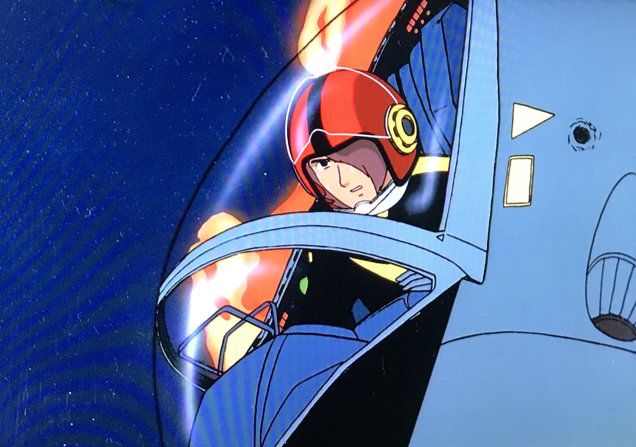 2 3 にのさん さらば宇宙戦艦ヤマト 愛の戦士たち といえば キャノピーからはみ出した山本明の肘なんだけど Blu Ray版では修正されていますよ いや 公開当時は映画に夢中で気付かなかったんだけどね T Co Vovo2rypvr Twitter