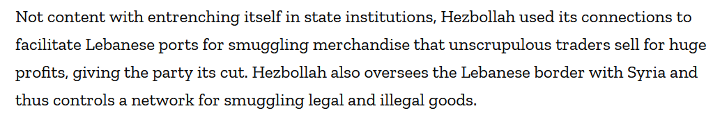 The  #BeirutPort and Airport is very known to citizens of  #Syria &  #Lebanon how they are hard controlled by  #Hezbollah and the loyalties don't hide this in their speeches or posts.article about controlled Lebanese institutions by Hezbollah  @ArabWeekly https://thearabweekly.com/hezbollah-control-lebanons-two-branches-power