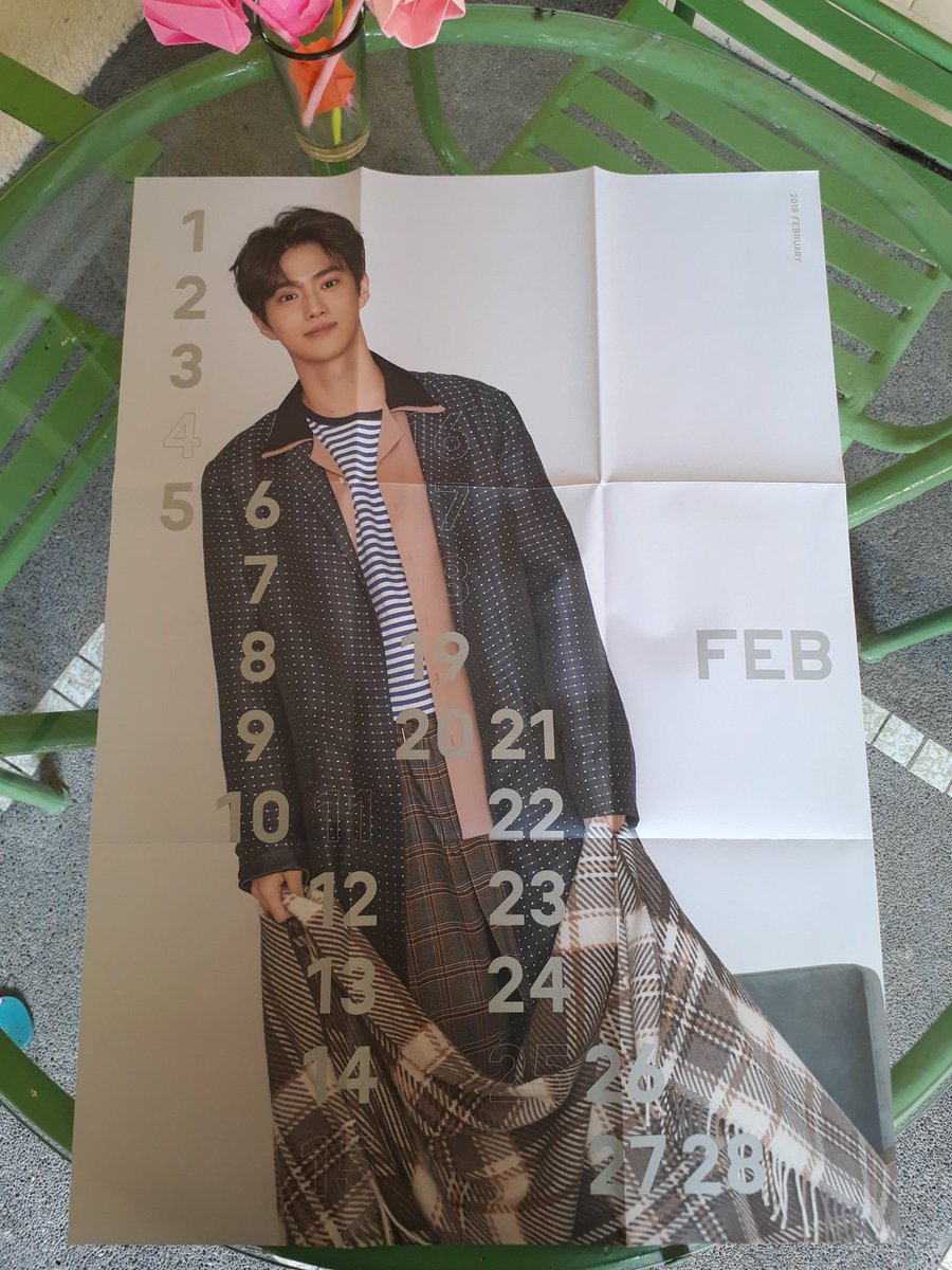 POSTER (no year na nakalagay so pwede mo siya ipost every year )JANUARY: Chanyeol, D.O, Suho & BaekhyunFEBRUARY: Suho