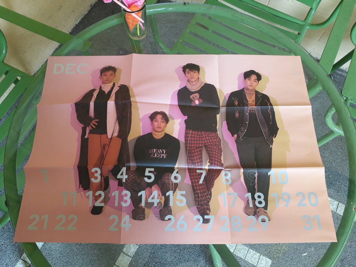 POSTER (no year na nakalagay so pwede mo siya ipost every year )OCTOBER: XiuminNOVEMBER: ChenDECEMBER: Chen, Kai, Sehun, Xiumin