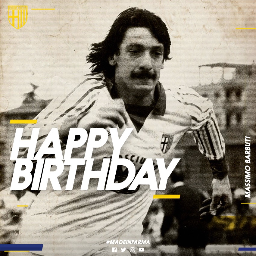 #CompleanniCrociati Tanti auguri a Massimo #Barbuti, che oggi compie 6️⃣2️⃣ anni! 🎂💛💙 #StoriaCrociata #ForzaParma