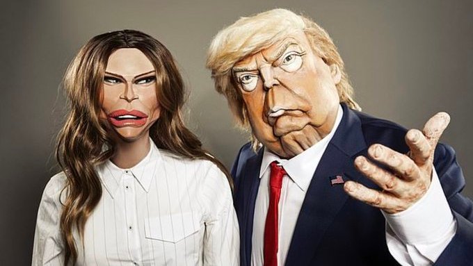 Trump and Melania