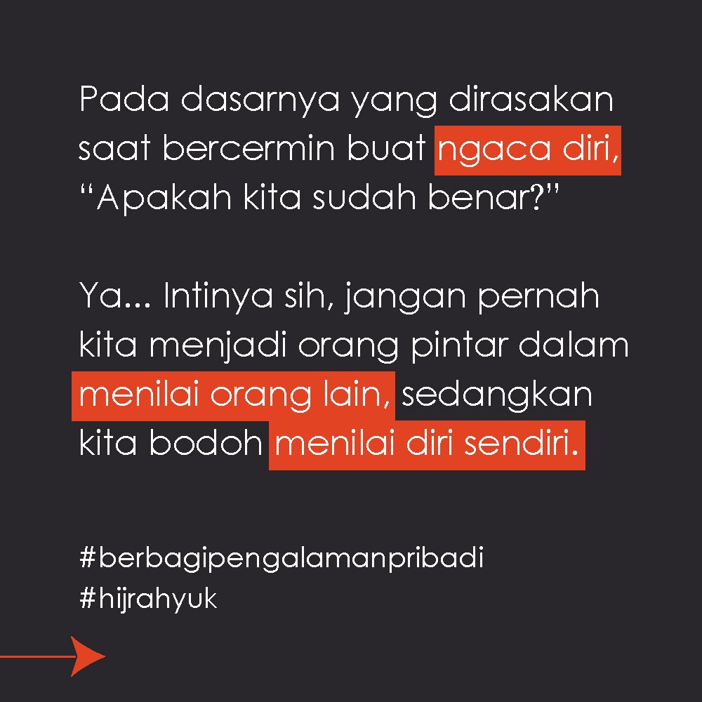 Abdul_HaFid20's tweet photo. Pernah Gak Sih?
•
Bercerita tentang pengalaman diri.
.
.
.
#ceritasebelumtidur 
#berbagipengalamanpribadi
#berbagipengalaman 
#hijrahyuk 
#hijrah 
#quotes 
#bercermin
#ngacadiri 
#bersyukur
#presetalatysnasaputra https://t.co/rKkAETWjGz