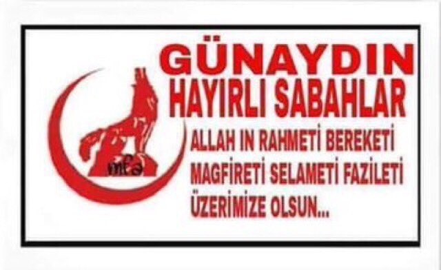 @_Gul_07 @FIRAT1BOZKURT1 @ErgunKilinc @sengulllozdemir @bolu_bolubeyi @gullerevurgun4 @Fatma90222703 @ibrahim1071turk @MehmetGedikolu7 @Hilal3cCcDB @DELKURT33189129 @BozkrTTurk @TUNA18811923 @atakizi1920 @vatansevda60 @BLaCKWoLF_ARSLN @TomrisH35039901 @OgretmenAsena @4051Tayfun @Su_Aslann @Adanali_Reis_01 @kalibro56 @sblsnmz19 @gorkemligizem @AsilsoyTugrul @efik02408999 @TrkDevleti3 Hayırlı sabahlar 🤘🤘🤘🇹🇷🇹🇷🇹🇷