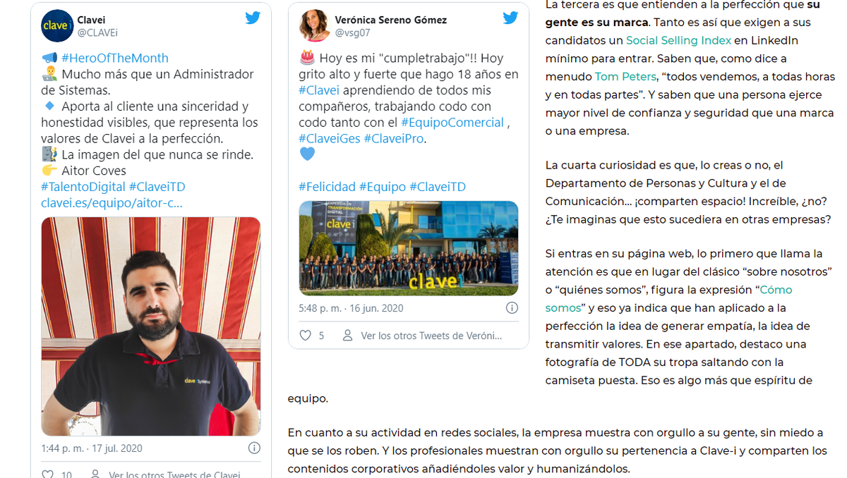 vsg07's tweet photo. Tuve el honor de conocer a @GuillemRecolons de la mano de @EvaCollado en el curso de #embajadoresdemarca que se impartió en #Clavei. 

Hoy @GuillemRecolons ha realizado un articulo sobre #Starbucks, #Decathlon, #Clavei y otras empresas https://t.co/6LNieryqU1

Gracias💙 https://t.co/YWIYhCbYHi