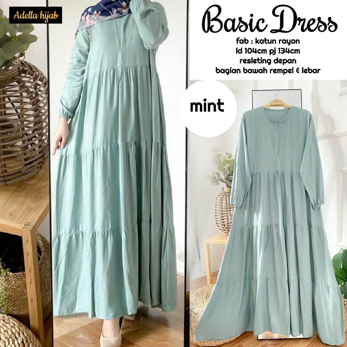 KhrisIndah's tweet photo. New. Basic 129K
Min 3@119.K
.
.
#mysurily 
#basicdress 
#bajugamis
#dressbasic
#bajupanjangcewek 
#bajumurah https://t.co/sxGNST217T