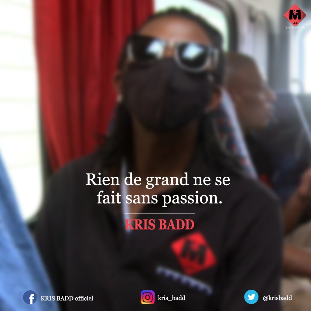 badd_kris's tweet photo. Bonjour les amis ! 😊

On commence la journée avec une bonne dose de motivation. Que la passion soit avec vous 😉

#MotbinamaInternationalRecords #MIR https://t.co/Kj18TalSRR