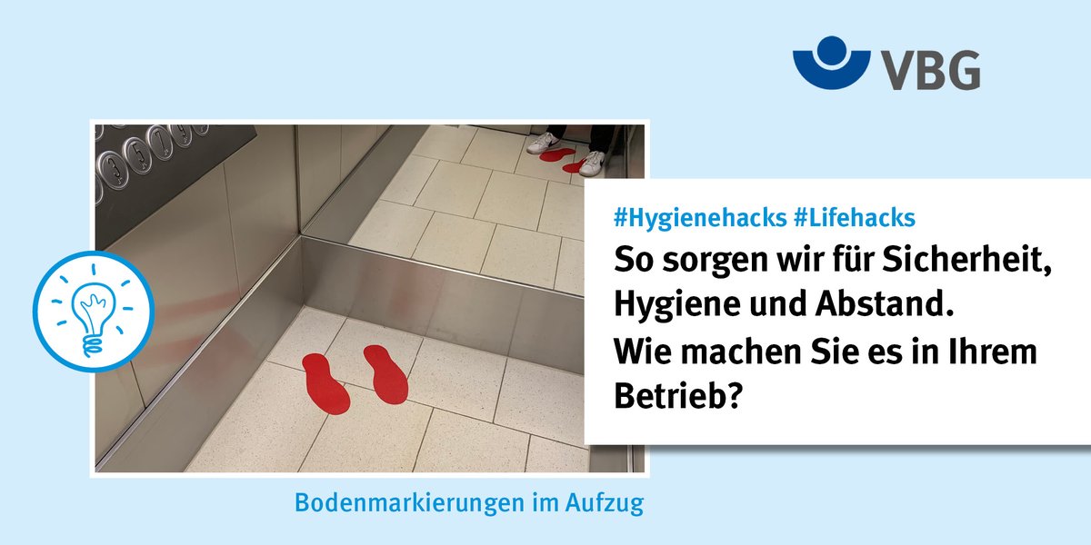 VBG_Hamburg's tweet image. Teilen Sie mit uns Ihre besten #Lifehacks zum sicheren Arbeiten in der #Coronavirus Pandemie #Hygienehacks #Gesundheitsschutz #Arbeitssicherheit #Homeoffice #AHA