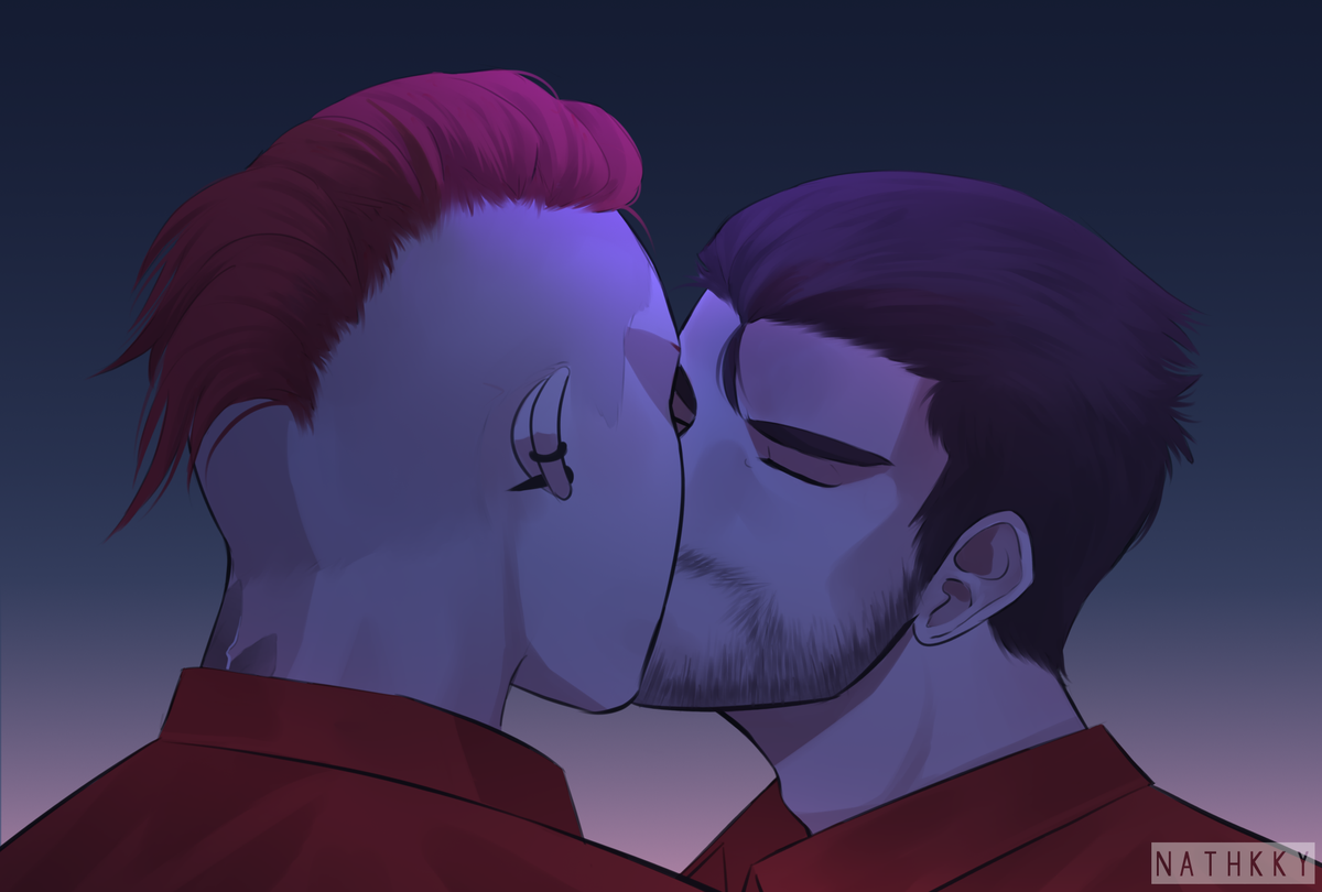 super cutre el fondo flkjfgj hace días vi un dibujito de dani sobre ellos y bueno,,,,,,lo dibujé a mi estilo pedorro 
#yunando