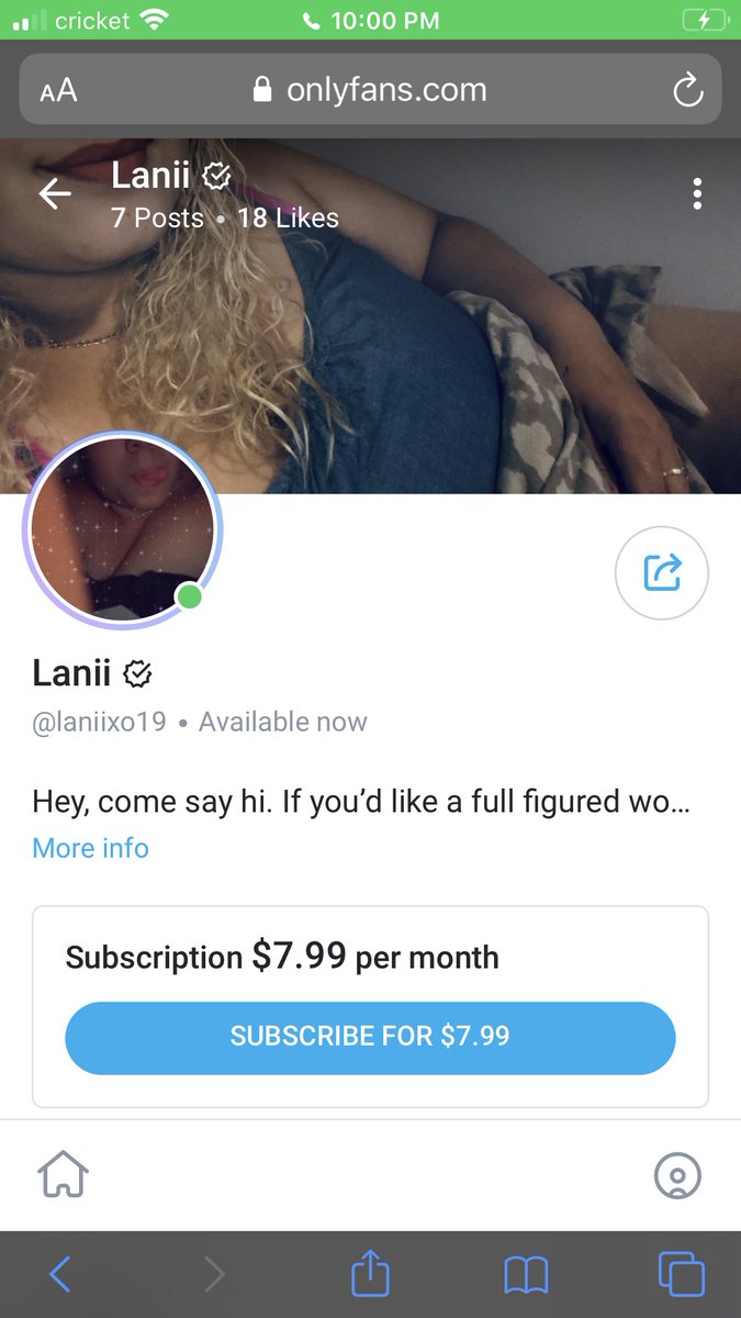 Lanii191's tweet photo. I really didn’t think my promotion was going to get any subscriptions but with 3 promotions today. I decided for tonight my subscription price will be $7.99 first month. It’s worth it. #bbw #OnlyFansPromo #onlyfanspromotion #OnlyFansOnlyFans #onlyfansgirl #latina https://t.co/5Ga3vapgWX