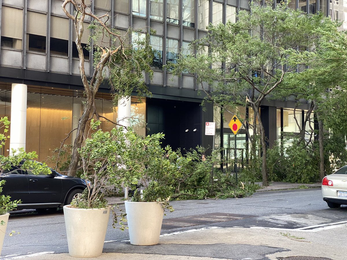 3BakeMom's tweet photo. After the storm. #barricades https://t.co/l8WM9eSaxR