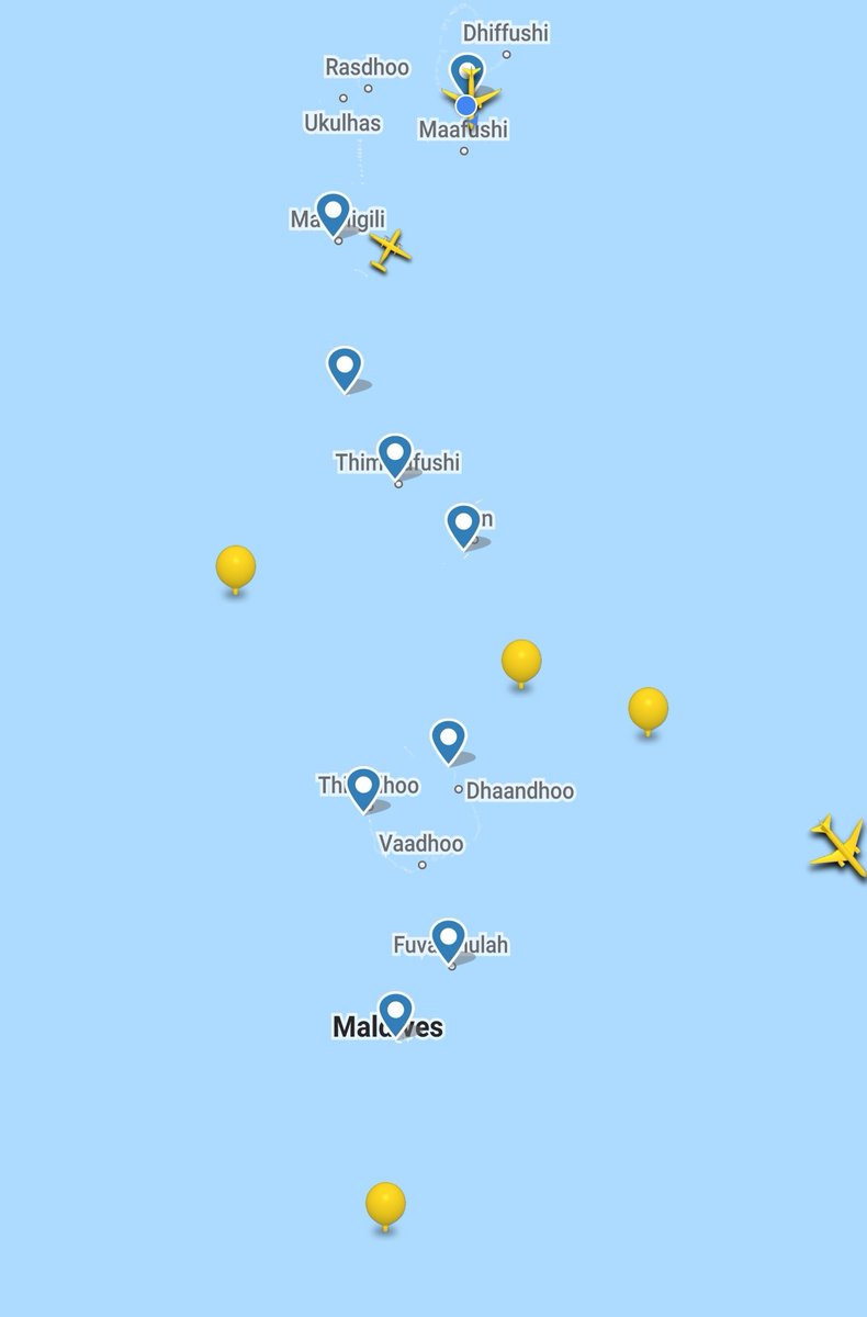 hussaindidi's tweet image. Google&apos;s #ProjectLoon balloons over southern Maldives!